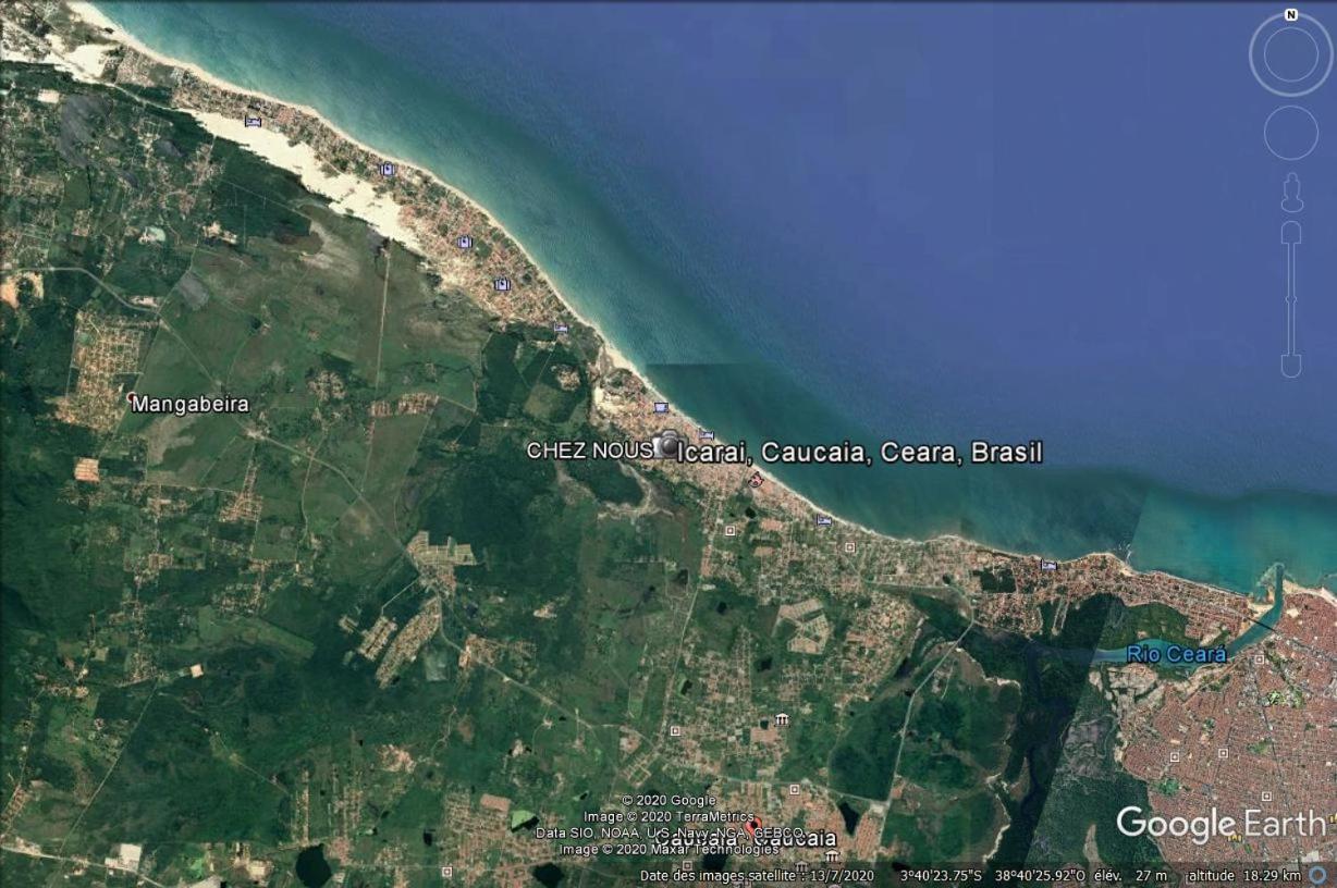 Hospedaria Chez Nous Caucaia Kültér fotó